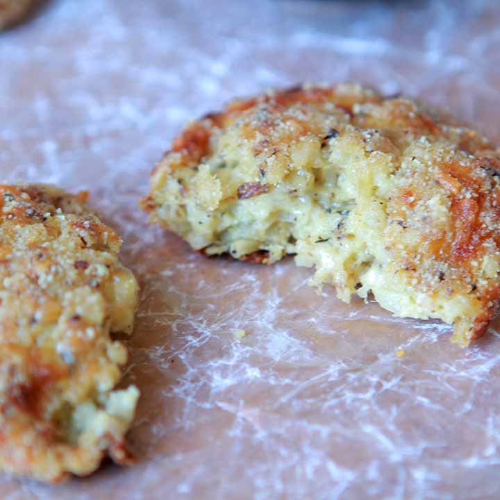 Paleo Arancini Italian Fried Rice Fritter