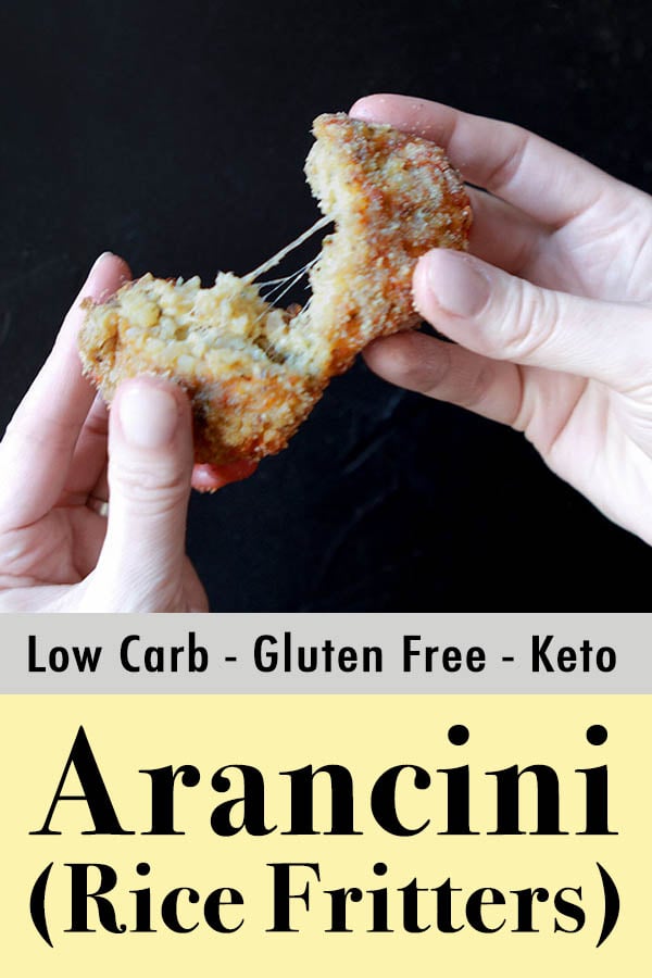 Best Paleo Arancini Italian Rice Friters Pinterest Pin