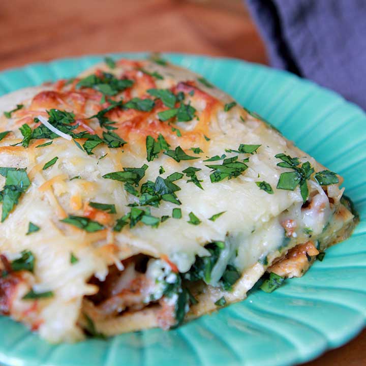 Best Spinach and Beef Lasagna