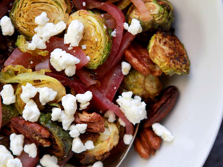 Paleo Charred Brussel Sprouts