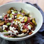 Vegetarian Charred Brussel Sprouts