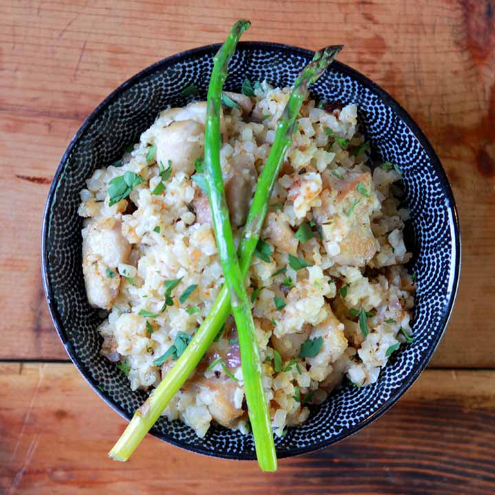 Best Chicken Asparagus Risotto
