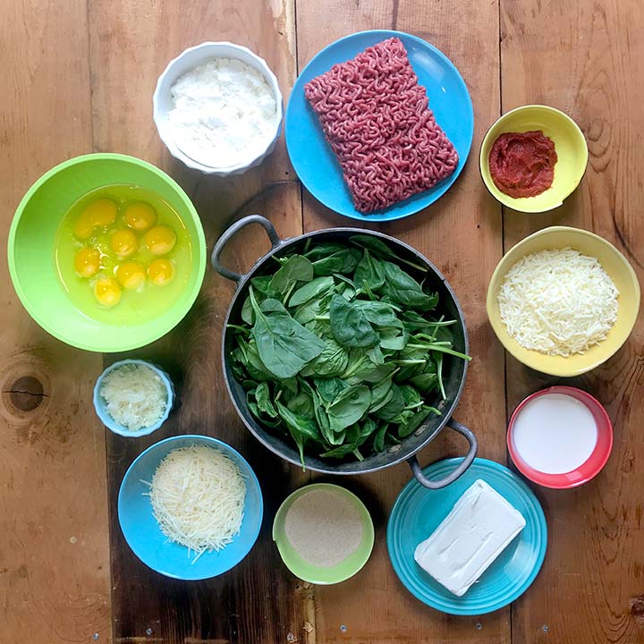 Beef and Spinach Lasagna