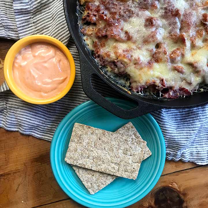 Best Low Carb Reuben Skillet