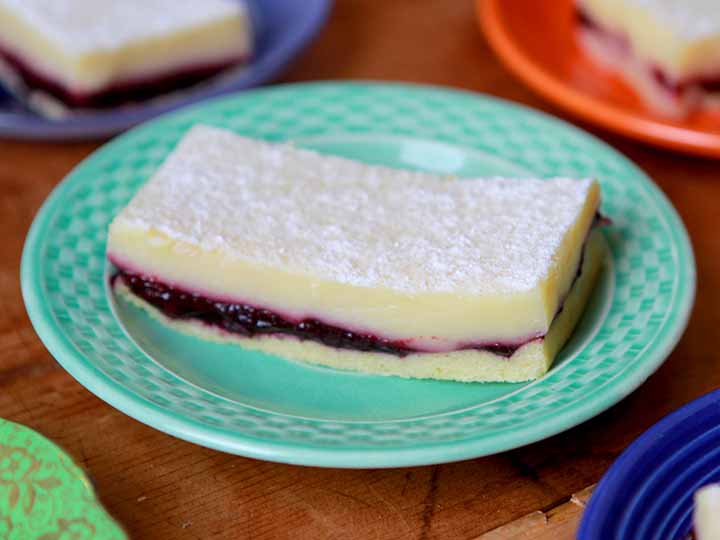 Best Low Carb Blueberry Lemon Bars