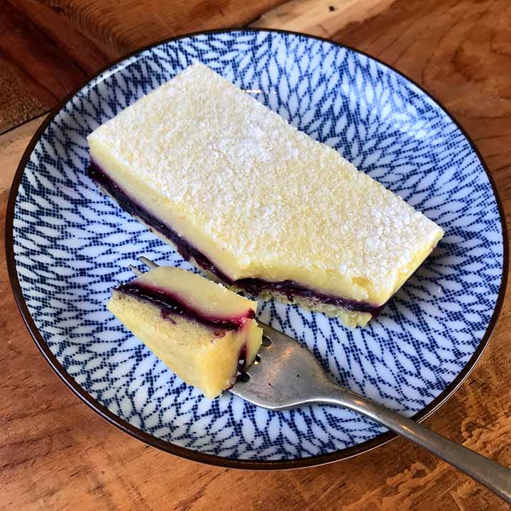 Best Keto Blueberry Lemon Bars