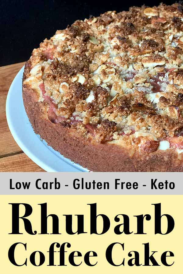 Best Paleo Rhubarb Crumb Cake