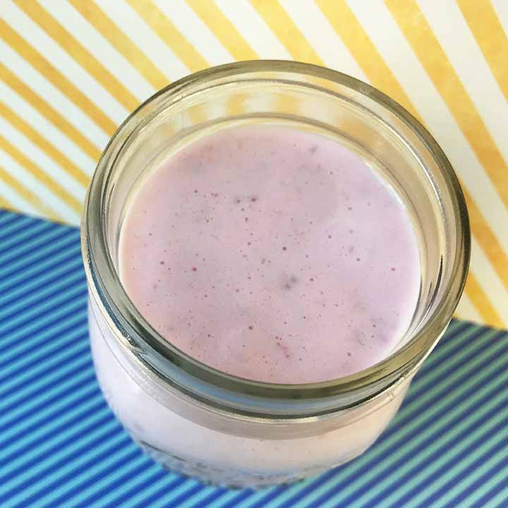 Best Keto Mock Strawberry Banana Smoothie