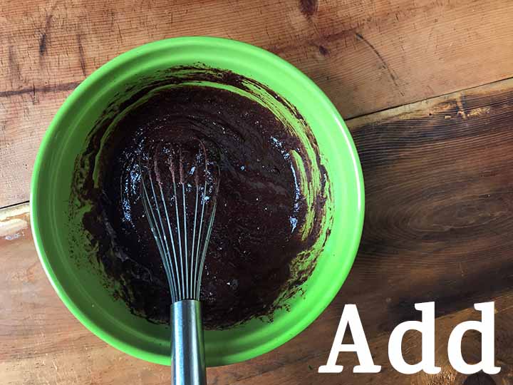 Step 3 add dry ingredients