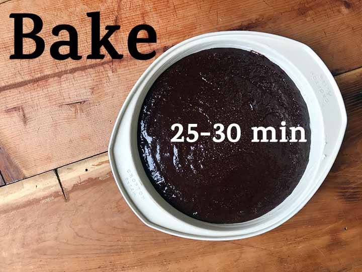 Step 4 Bake for 25-30 minutes