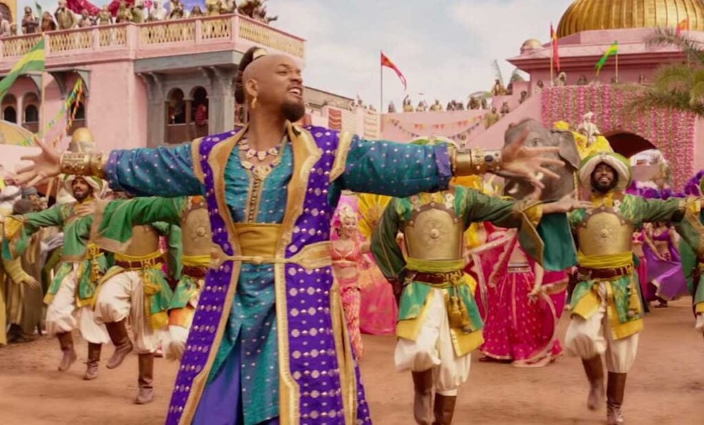 will smith sings Prince Ali in the movie Alladin