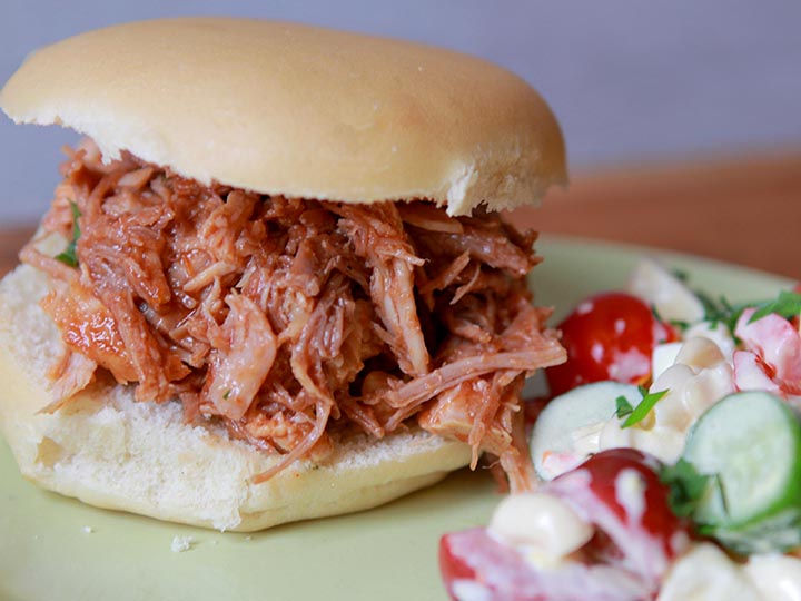 Keto Instant Pot Pulled Pork BBQ