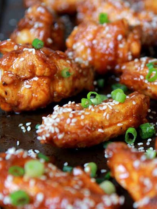 KETO KOREAN CHICKEN WINGS STORY