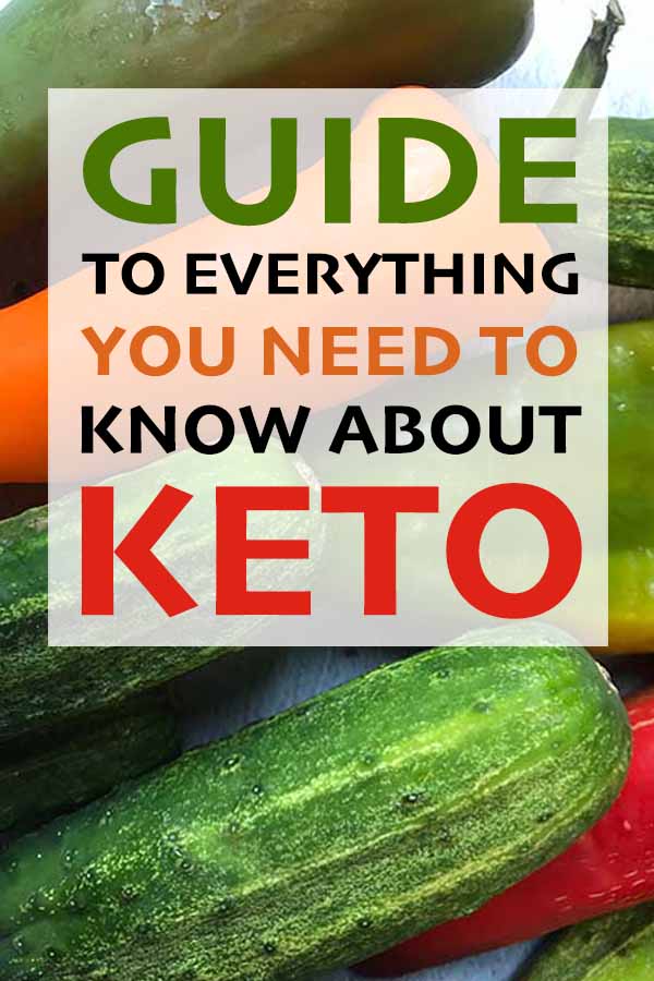 Pinterest Pin for the Keto Diet Beginner's Guide