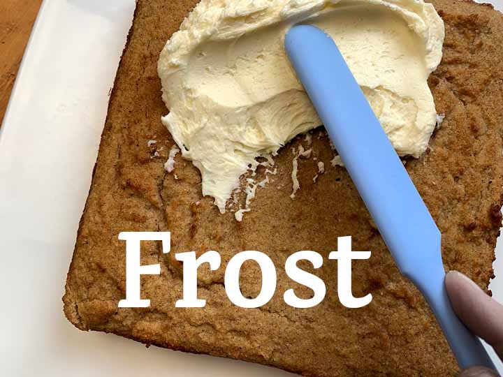 Step 11 Frost the cake