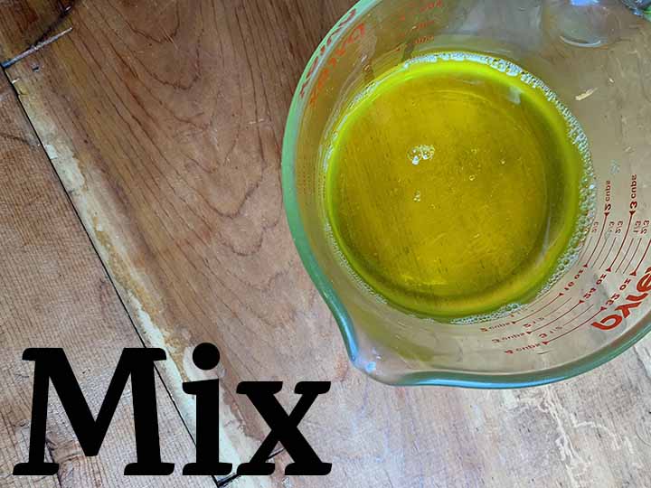 step 3 blend the dissolved Jello with the ice water
