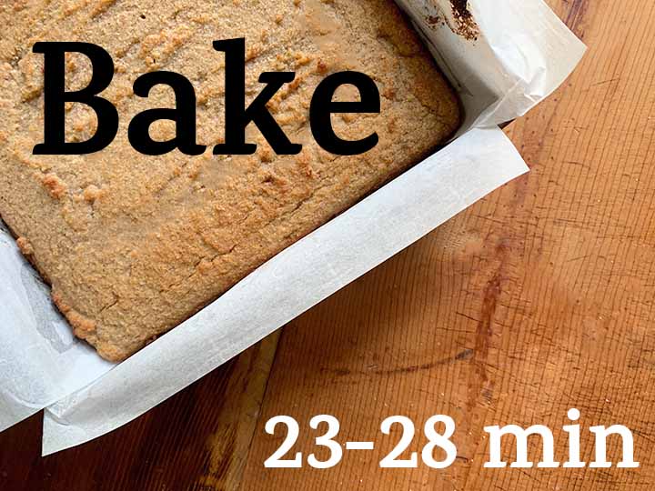 Step 8 Bake cake for 23-28 minutes