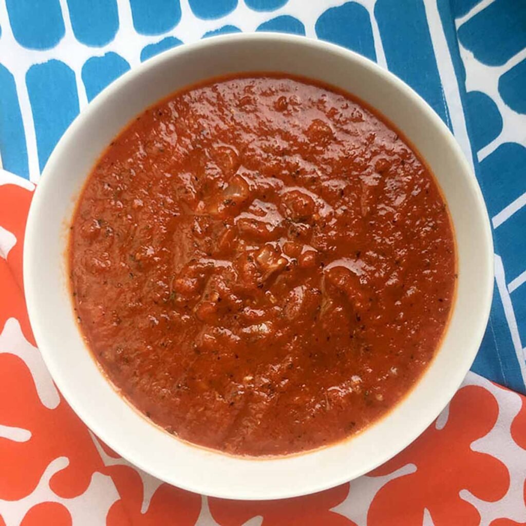 a bowl of Keto Spaghetti Sauce