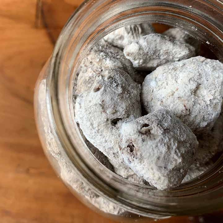 a jar of Keto Puppy Chow