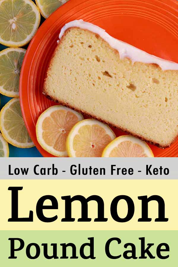 Keto Lemon Pound Cake Pinterest Pin