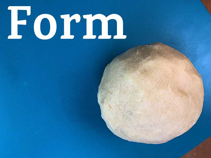 step 5 form the dough into a ball