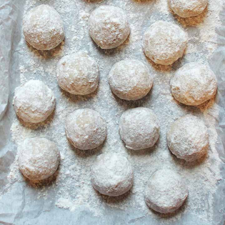 Keto Pecan Snowball Cookies Resolution Eats