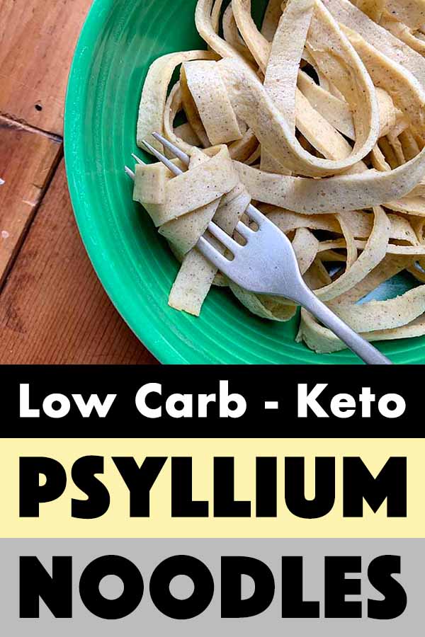 Psyllium Noodles [Low Carb & Keto] Resolution Eats