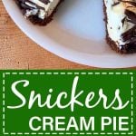 Snickers Pie Pinterest Pin