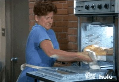 Alice from the Brady Bunch Baking Gif