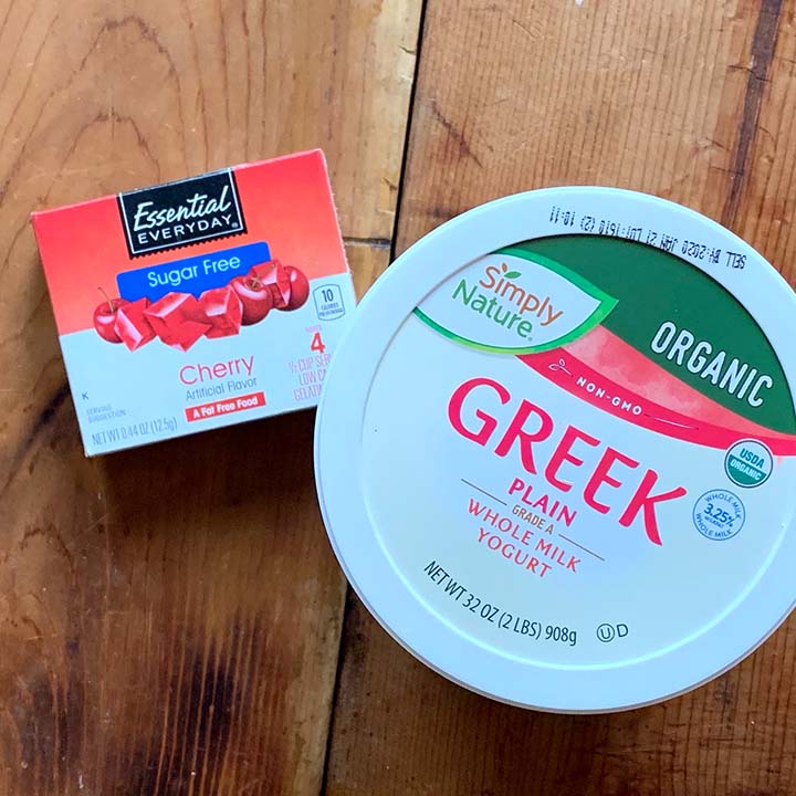 Sugar Free Cherry Jello Whips Resolution Eats