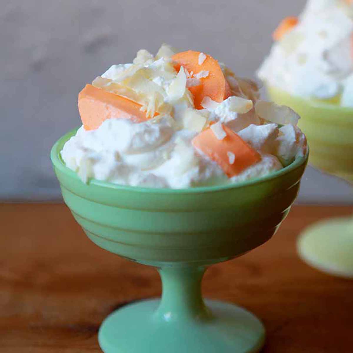 Orange Keto Fluff Salad Resolution Eats