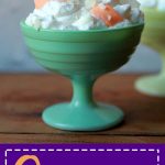 Pinterest Pin for Keto Orange Fluff Salad