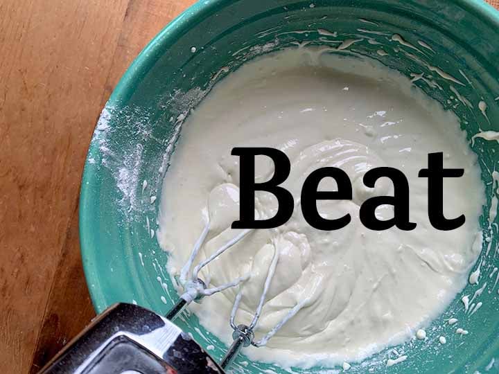 step 5 beat the batter