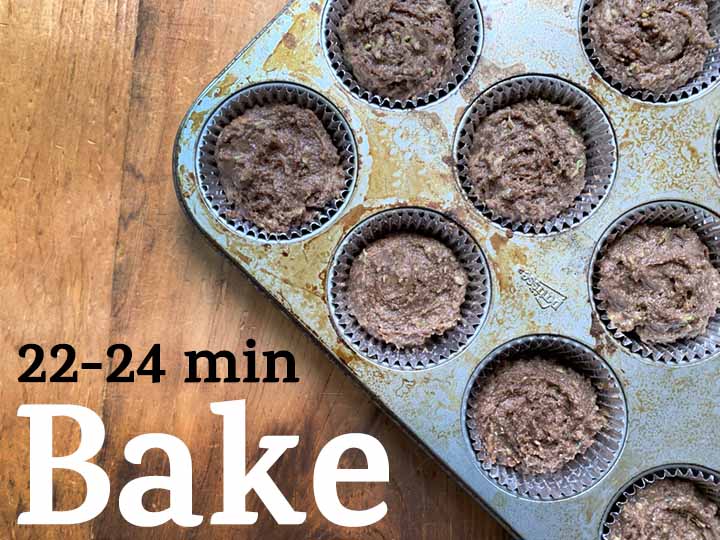 Step 6 Bake cupcakes