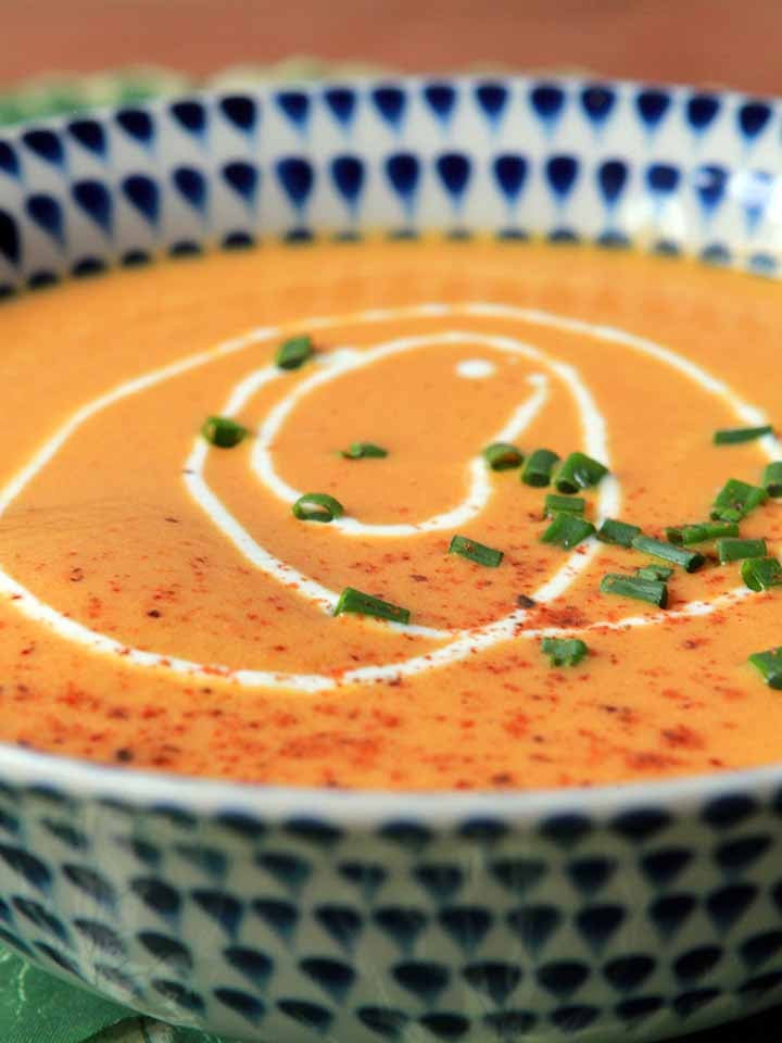 Thai Carrot Soup {with coconut milk} - Resolution Eats