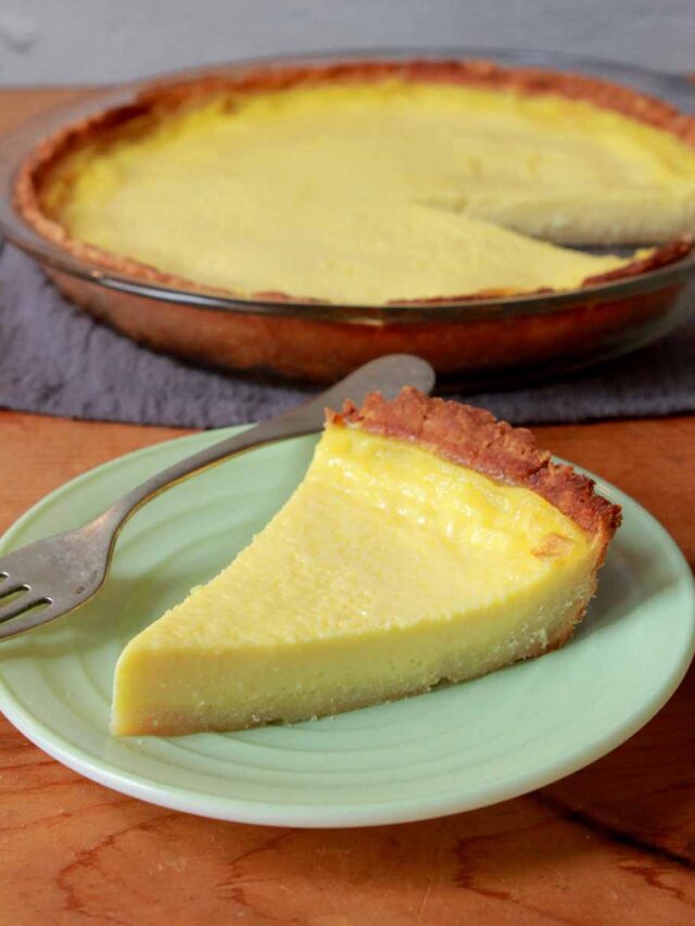 KETO EGG CUSTARD PIE STORY Resolution Eats
