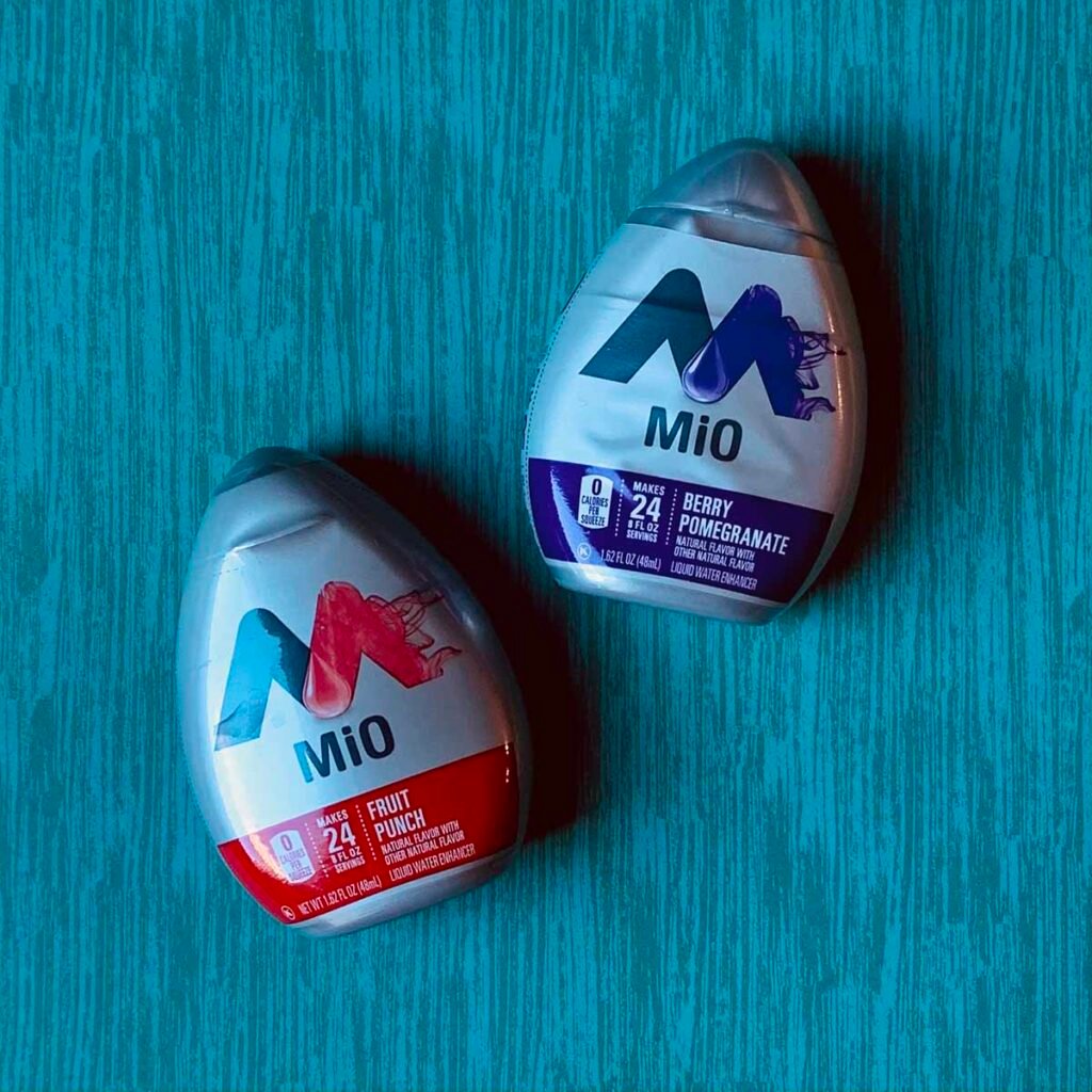 2 bottles of Mio