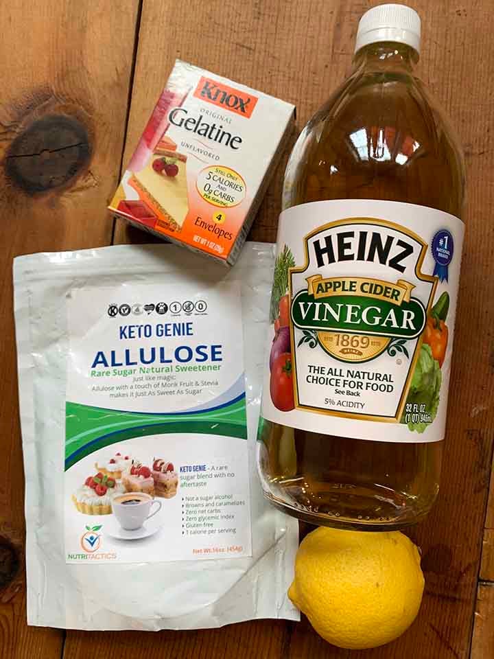 Ingredients for ACV Gummies