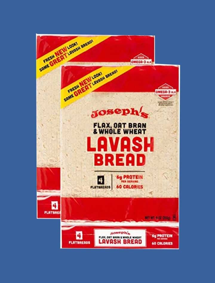 2 bags of Joseph's Lavash Bread