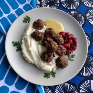 Keto Swedish Meatballs Meal