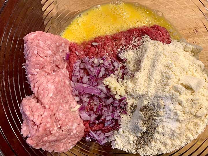 Meatball Mix Ingredients