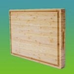 a bamboo cutting board