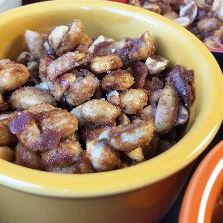 Keto Honey Roasted Peanuts