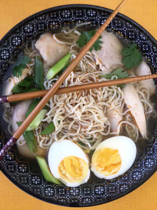 KETO CHICKEN RAMEN SOUP STORY