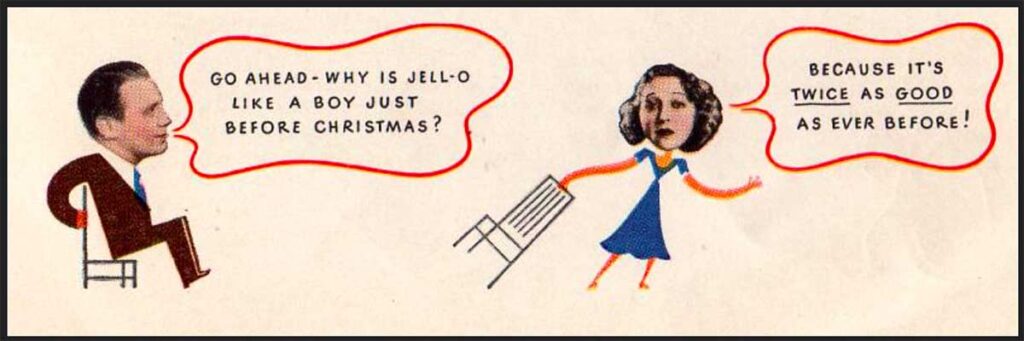 a Jack Benny Jello Joke